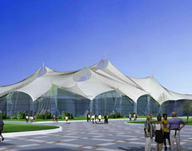 将运动场改为商场(shopping mall) 